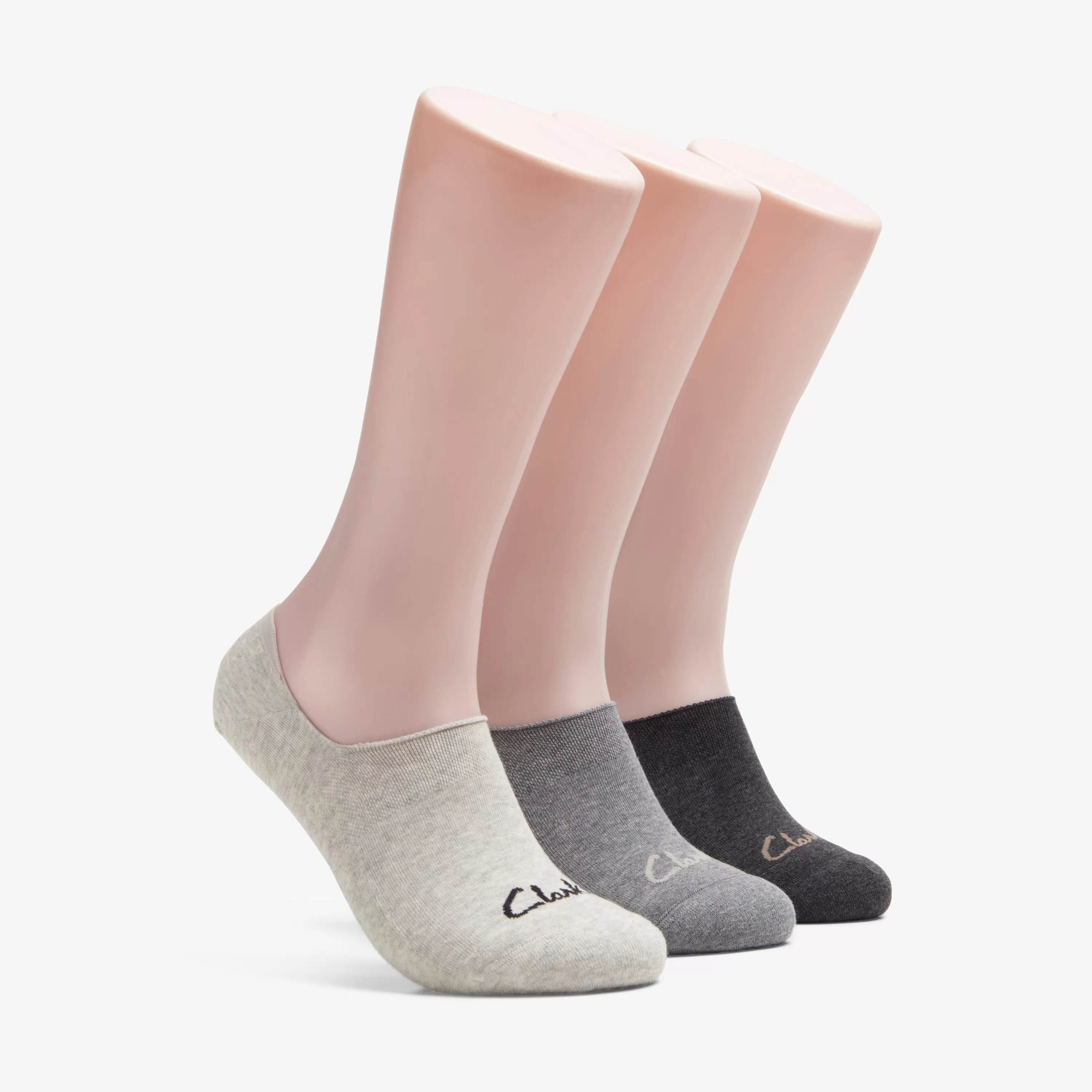 Women Clarks 3 Pack Liners