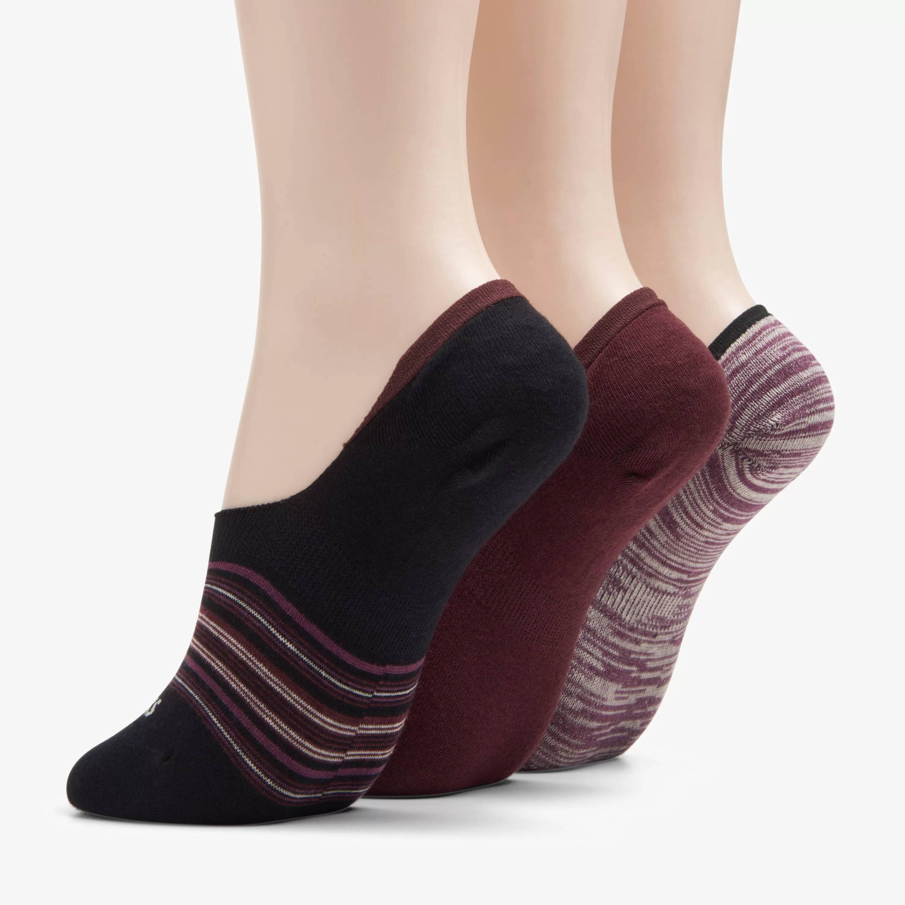 Women Clarks Assorted Shoe Liner Burgundy