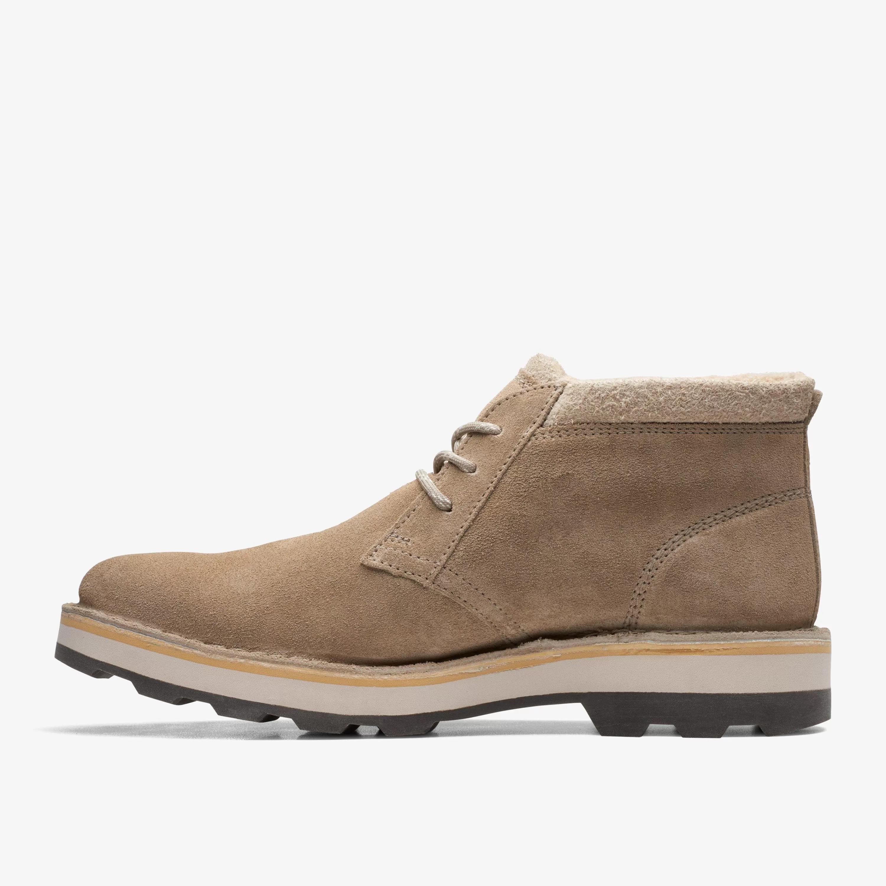 Clarks Corston DB Waterproof Sand Warmlined