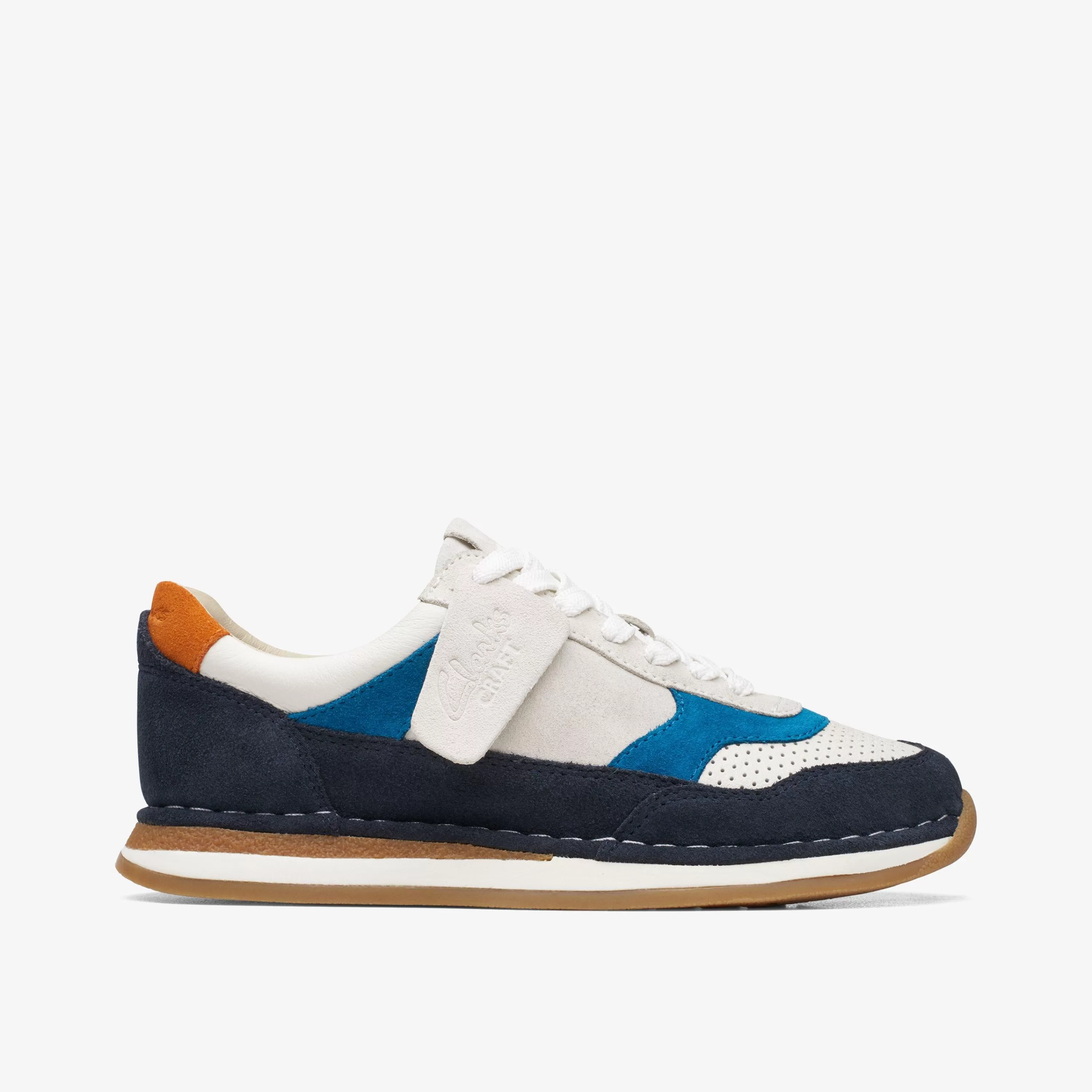 Kids Clarks Craft Run Tor Older Navy Combination