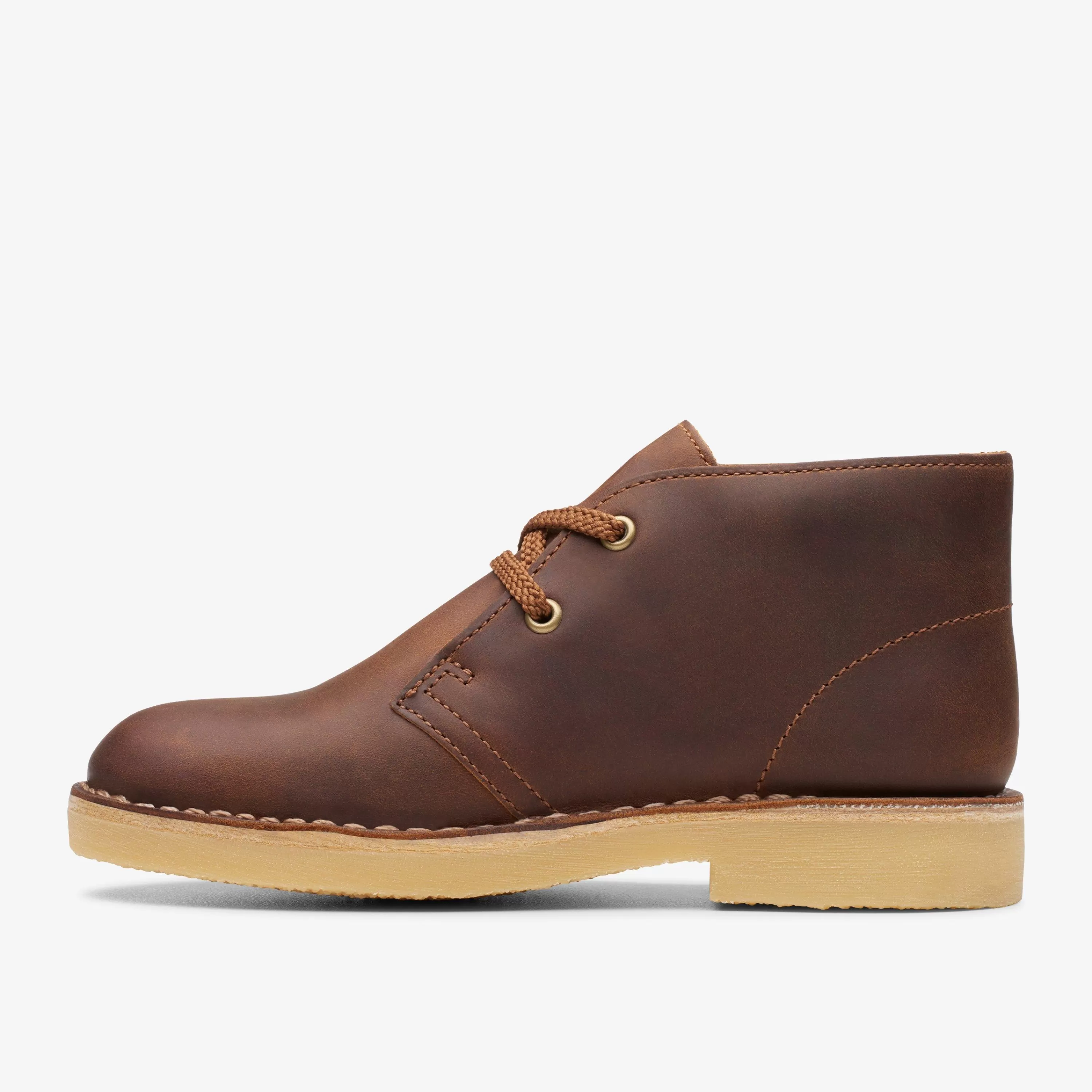 Kids Clarks Desert Boot Kid Beeswax