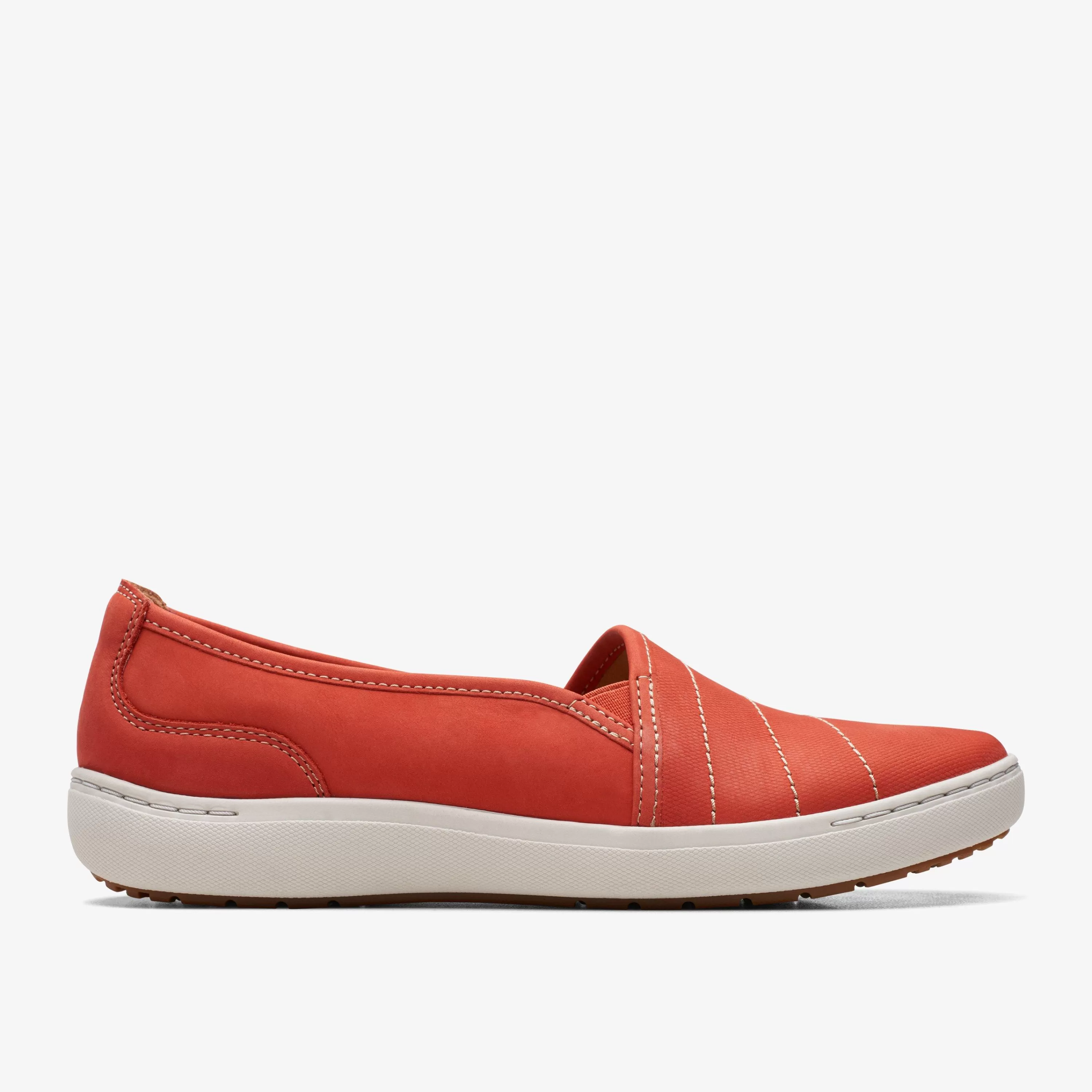 Women Clarks Nalle Violet Grenadine Leather