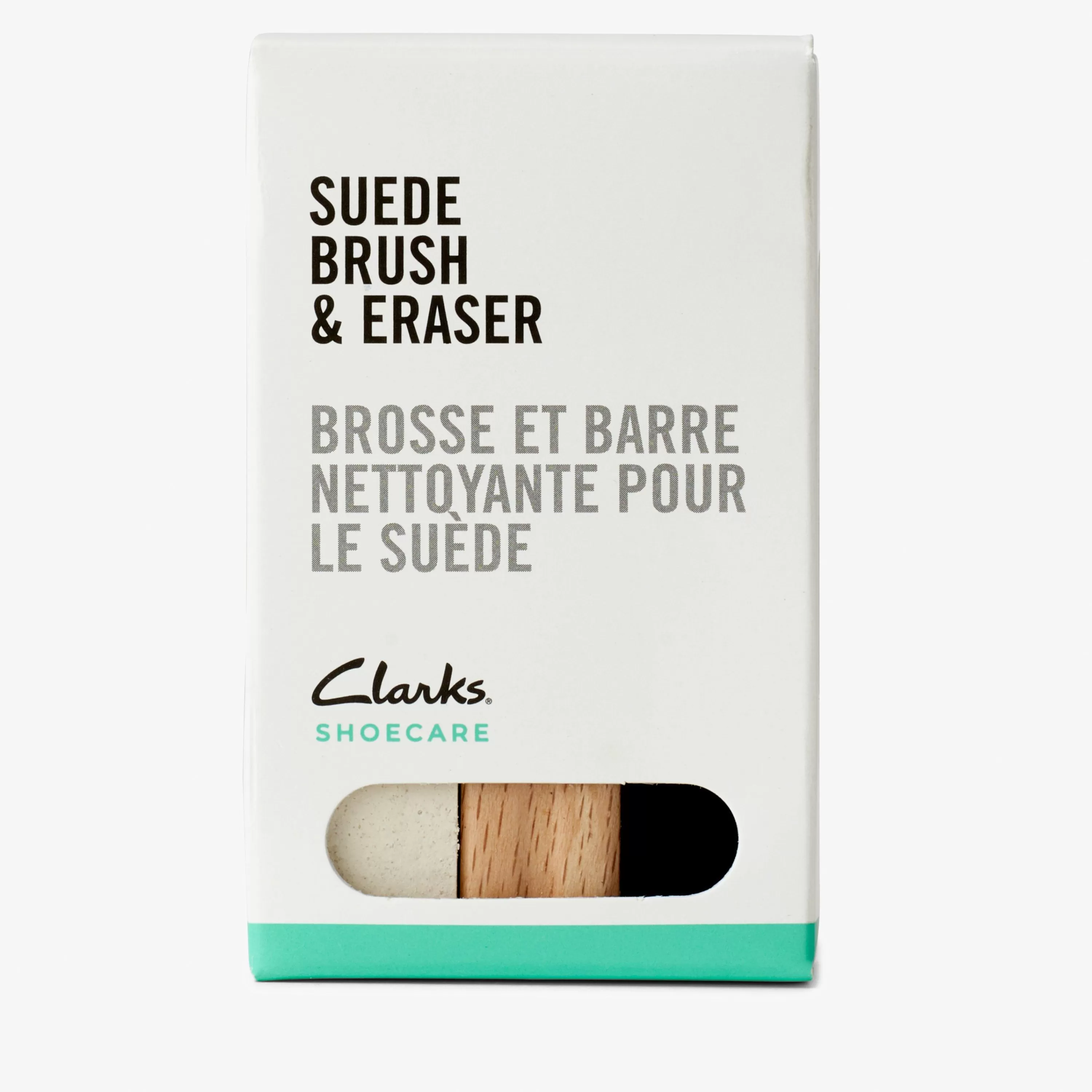 Women Clarks Suede Brush