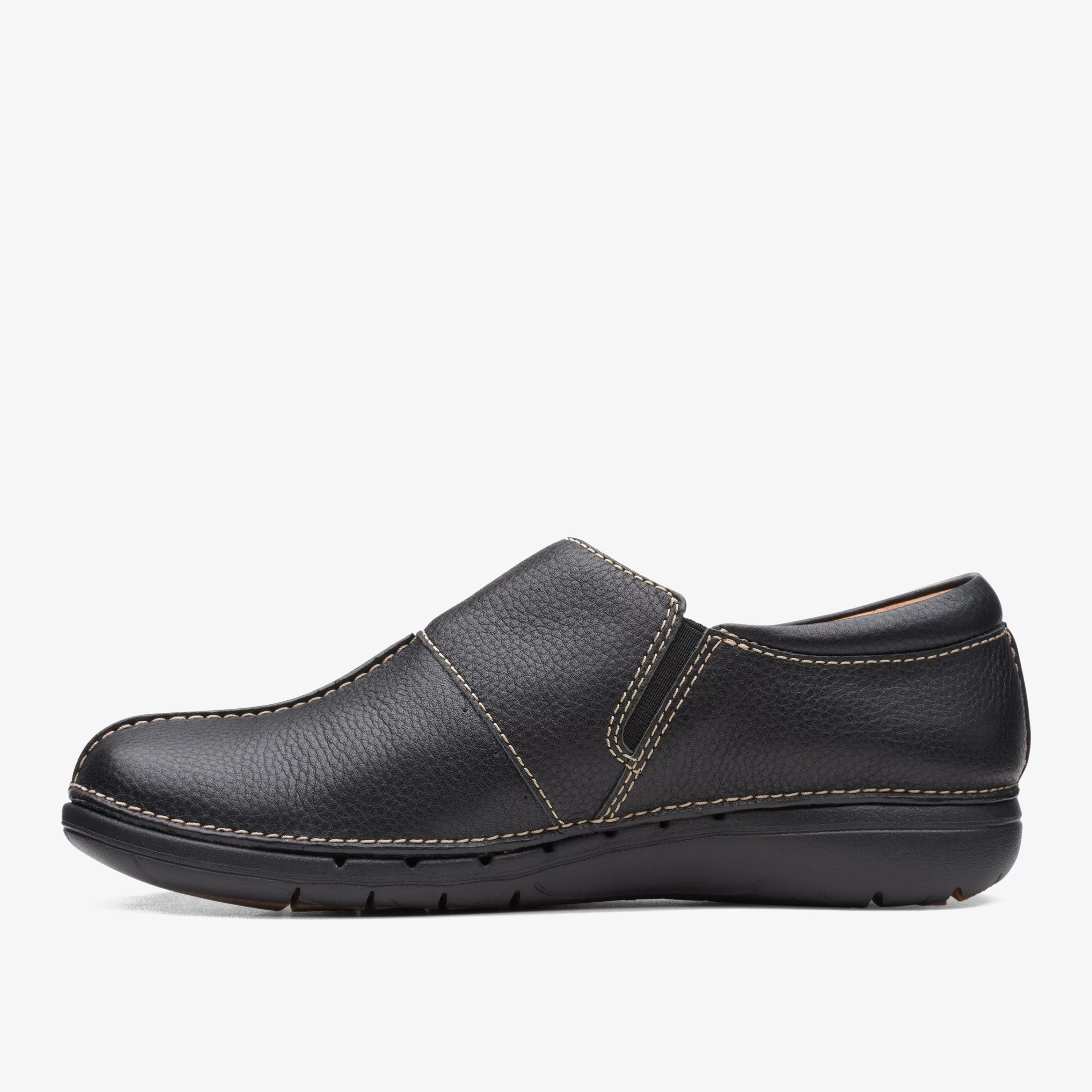 Women Clarks Un Loop Ave Black