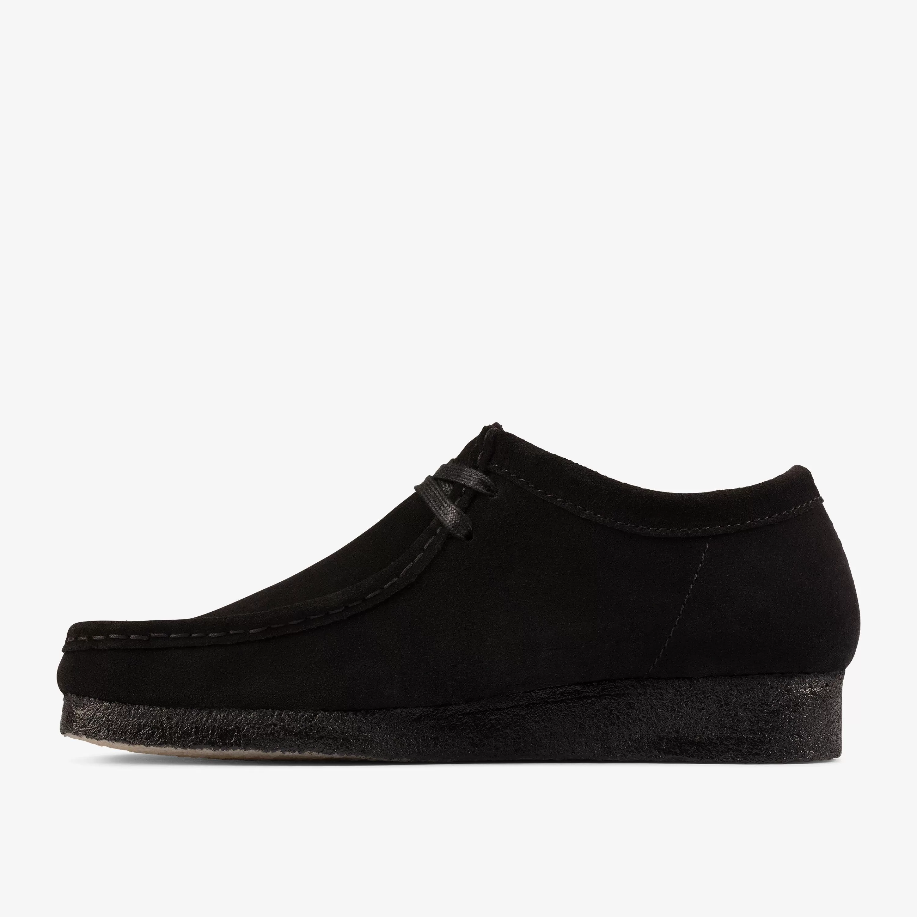 Clarks Wallabee Black Suede