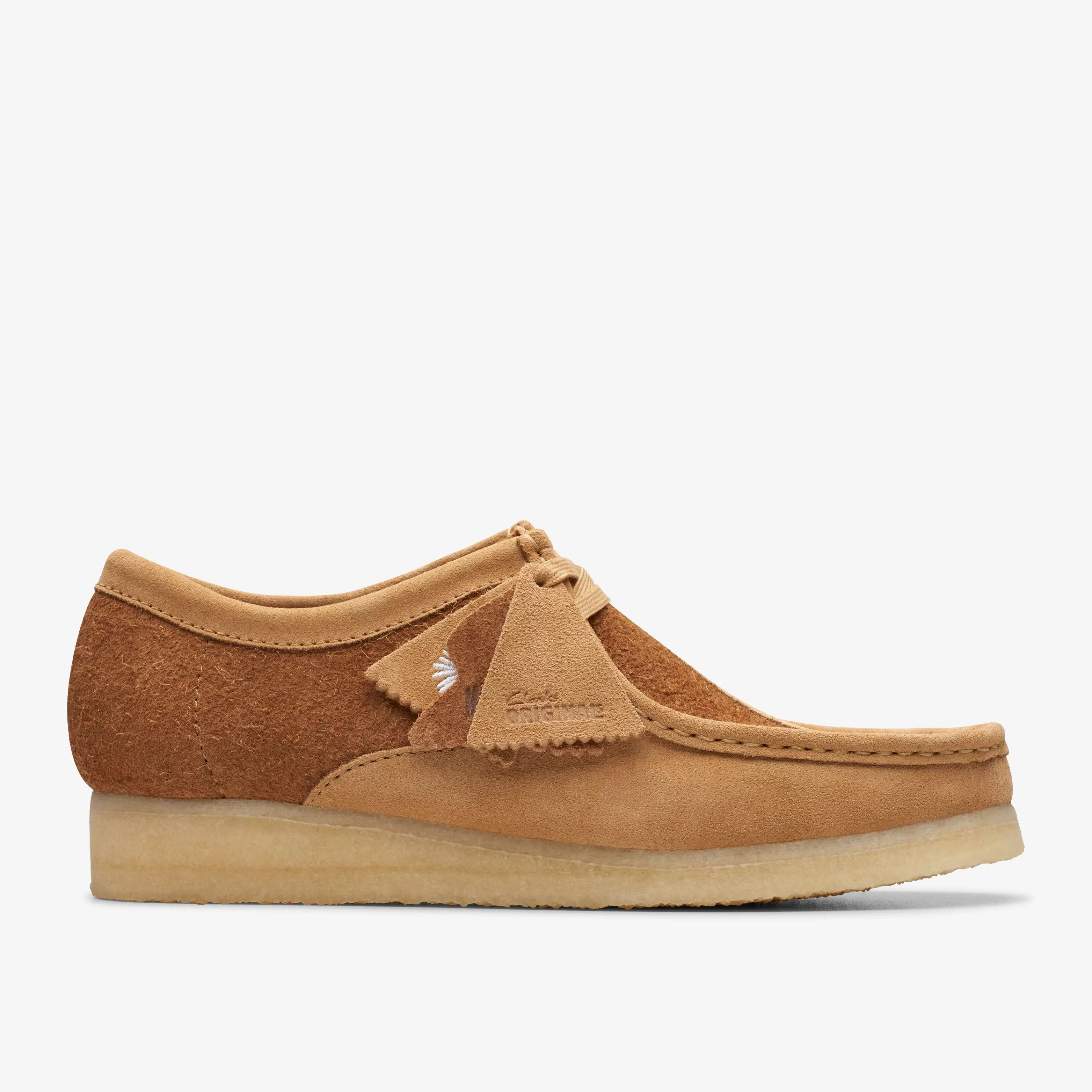 Clarks Wallabee Tan Combination