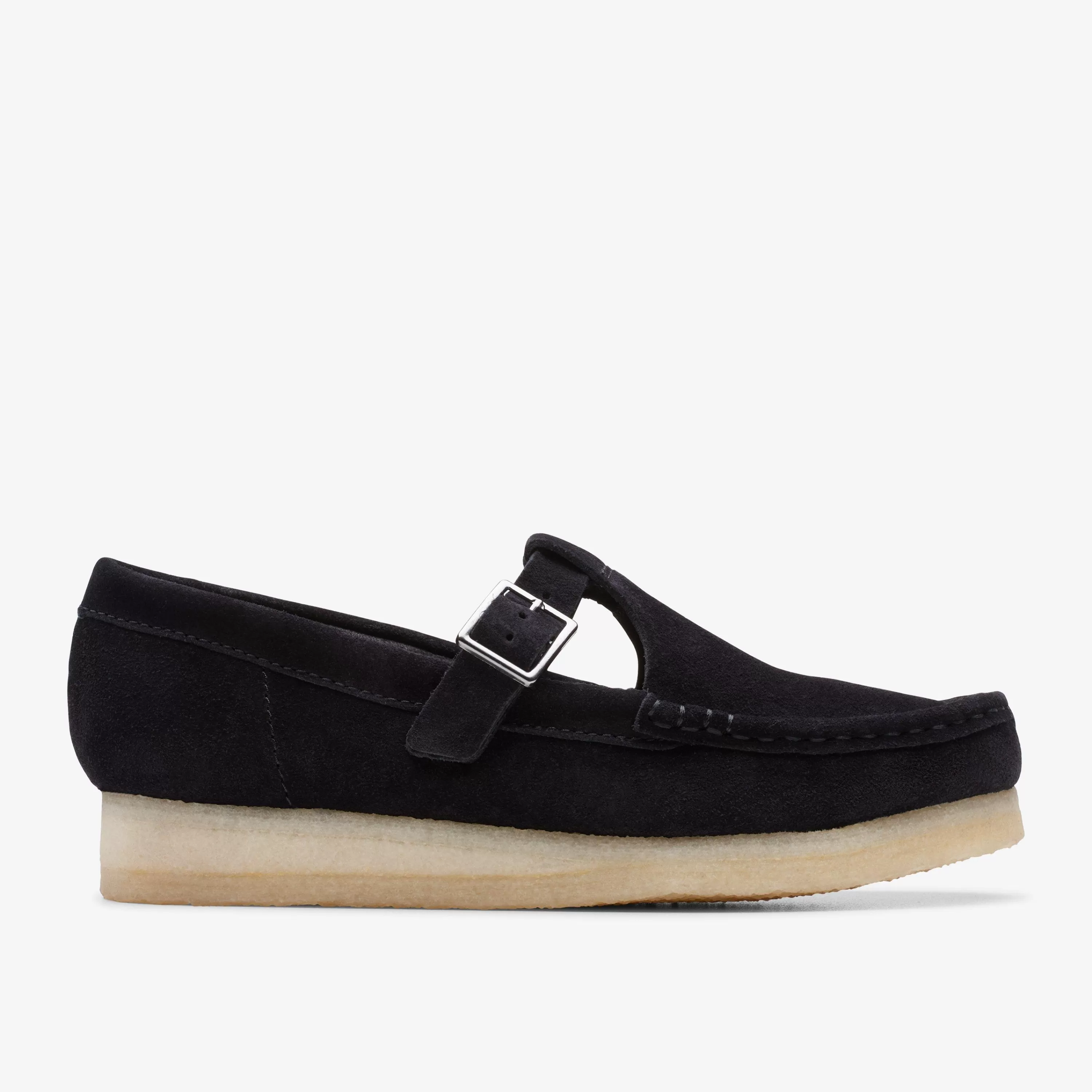 Women Clarks Wallabee T-Bar