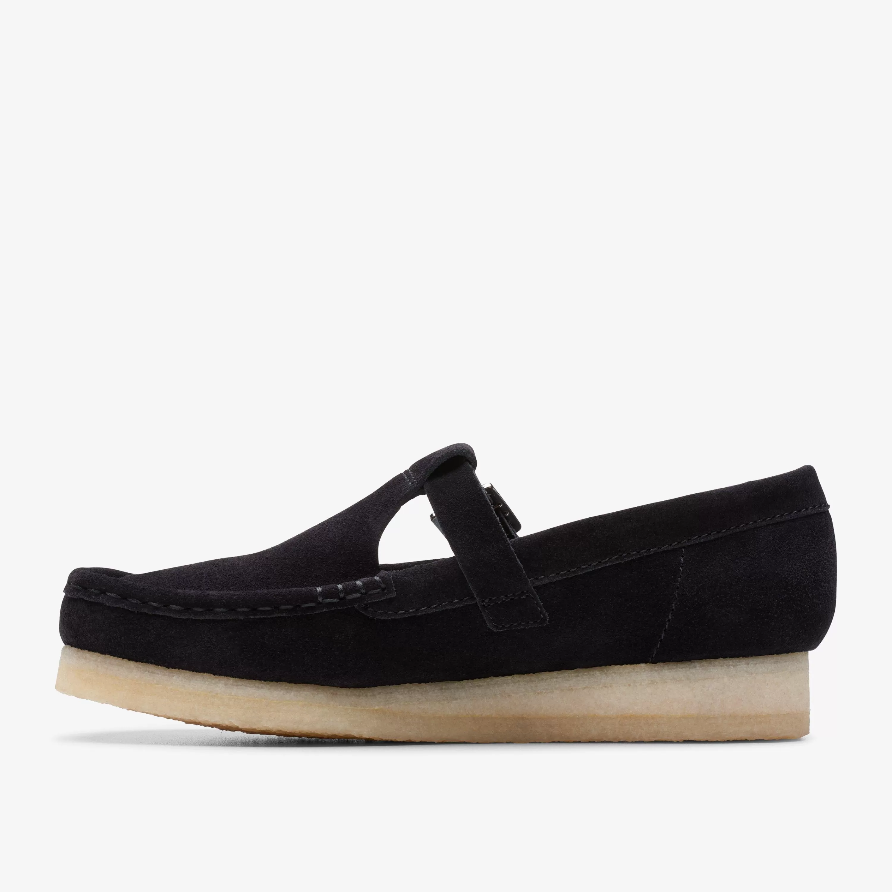 Women Clarks Wallabee T-Bar